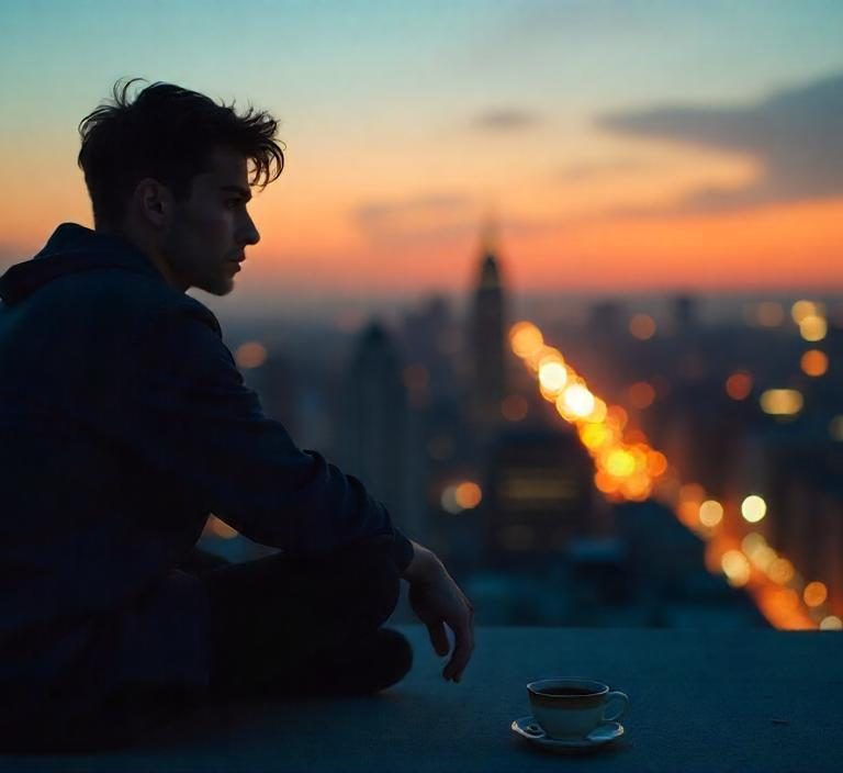 person carrying a backpack full of invisible weight